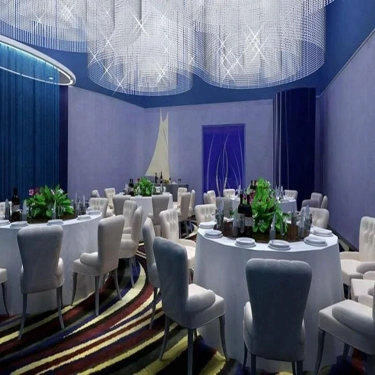 Decorative Hanging Metal Curtain Drapes Beaded Door Window Wall