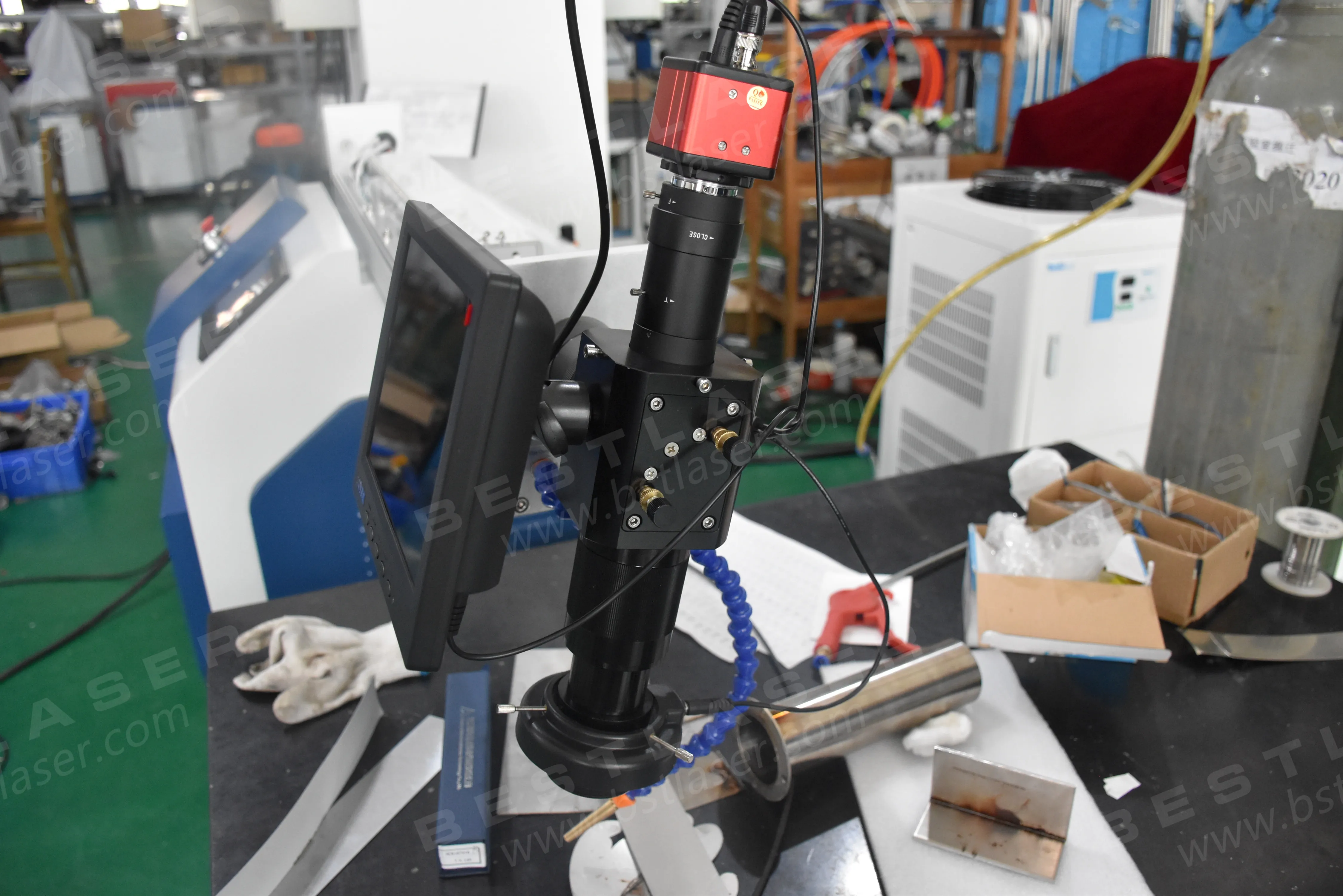 Strong Water Cooling 300w 500w Steel Aluminum galvanized sheet laser welding machine