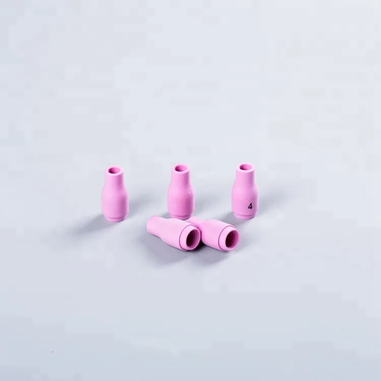 tig welding torch parts ceramic nozzle collet back cap