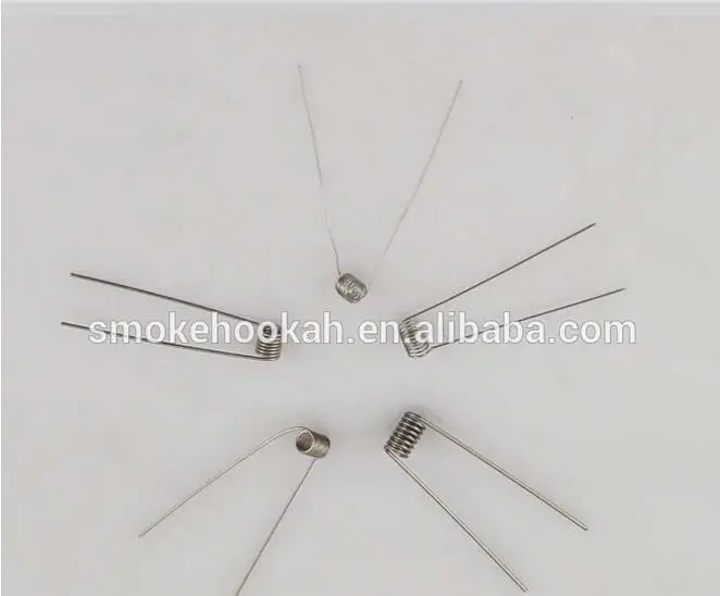 Wholesale factory price premade coil wire 22 24 26 28 30 32 AWG ni200 wire coils pre build in stock