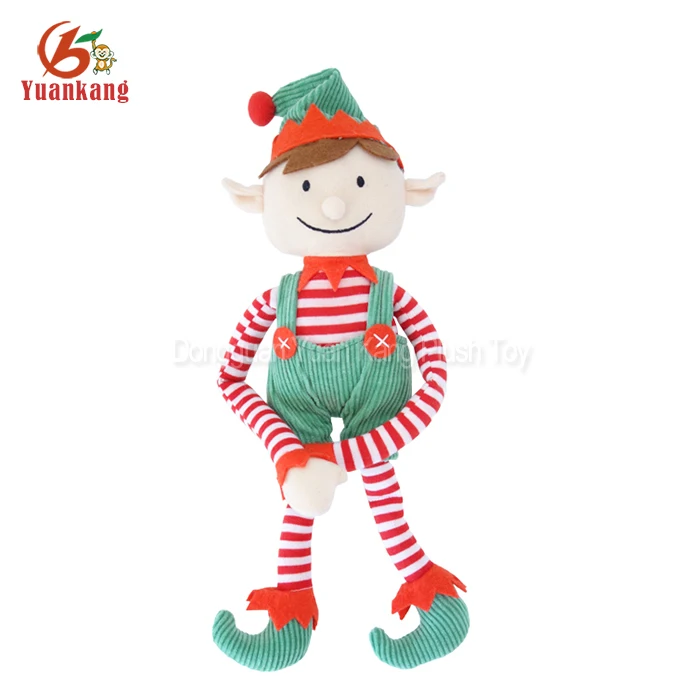 China Custom Mini Cute Plush Elves Soft Christmas Doll Plush Elf Toy