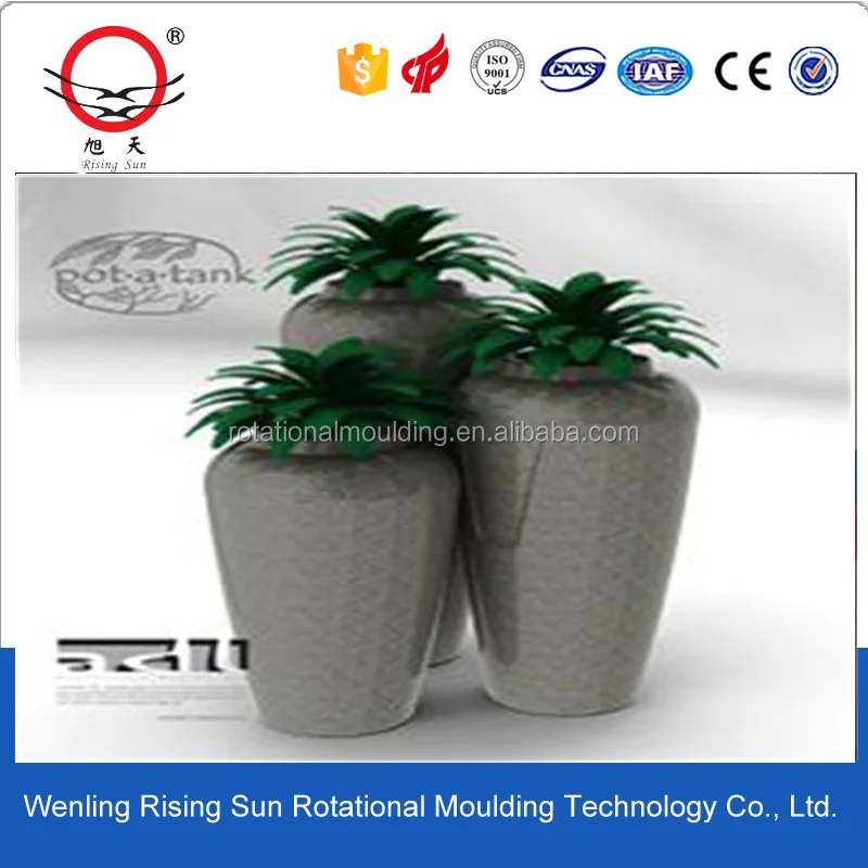 Rotomolding flower pot mold,Small lovely vase