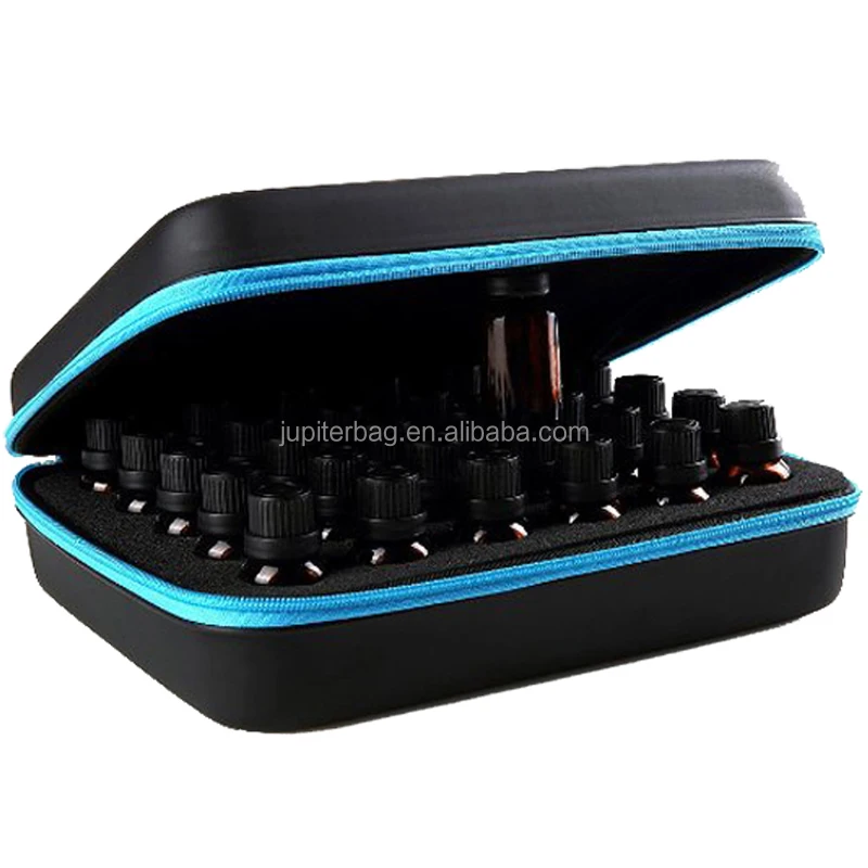 eva essential oil tool case organizer with foam insert for 30bottles