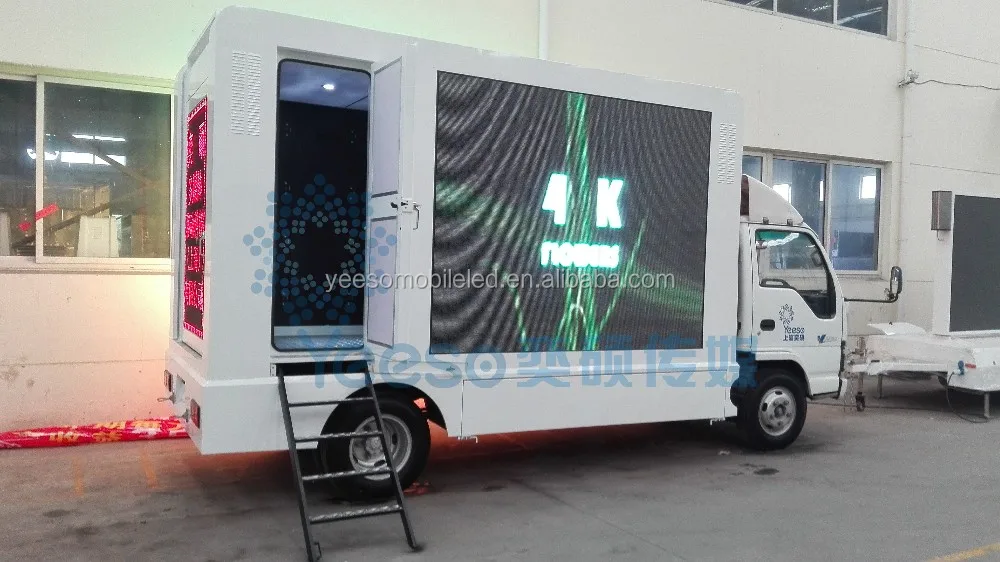 led truck advertising Mobile  billboard truck  mounted  with LED screen