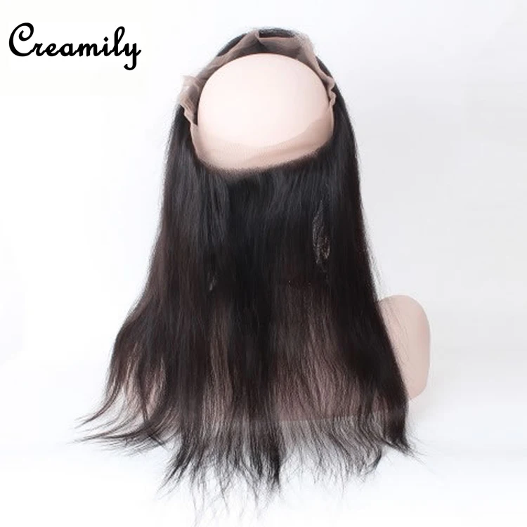 High Quality 100 Unprocessed Cuticle Aligned Raw Human Hair 360 Lace Frontal Closure