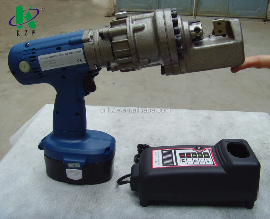 Portable Cordless Rebar Cutter Li-ion battery