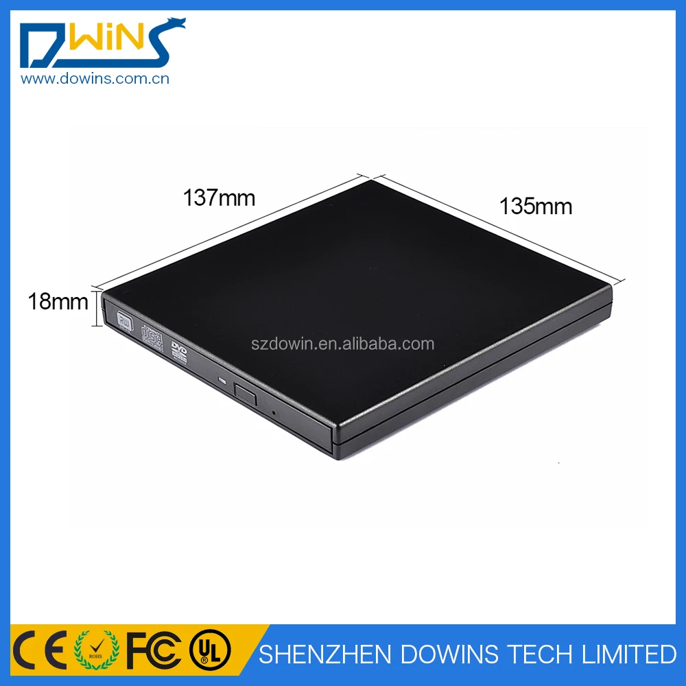  Внешний USB 2 0 тонкий DVD CD R/RW диски записывающее устройство для DELL Inspiron Mini