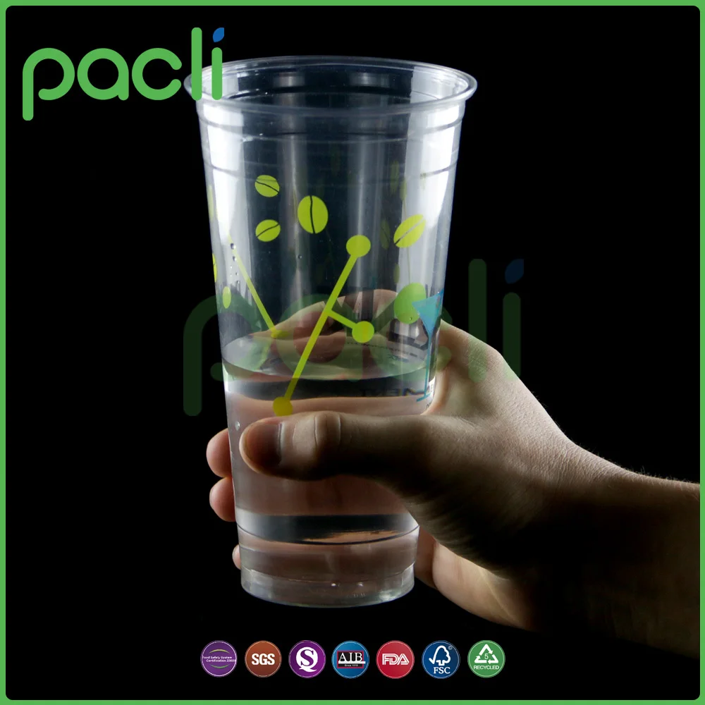 Factory Supplies Hotsale 24oz Boba Bubble Tea Cups PP Plastic Smoothie Milkshake Cups with Heart Stopper Lids