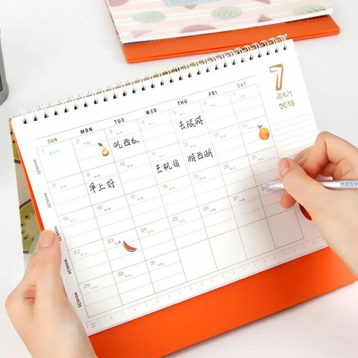 2019 promotion chinese calender printing service