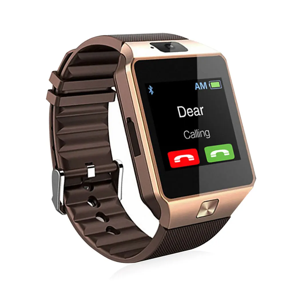 2021 DZ09 Smart Watch Phone with Camera for Android IOS Reloj Inteligente like A1 Q18 GT08 SIM Smartwatch
