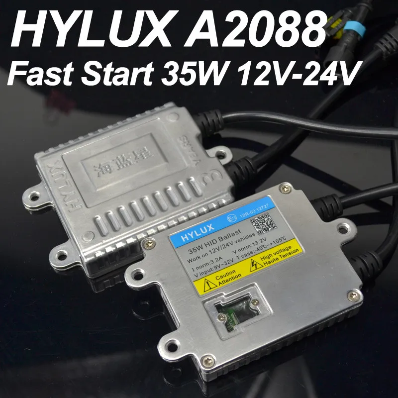 Original Hylux Hyluxtek A2088 Fast Bright/Fast Start HID Ballast 12V 24V 35W AC Guarantee 3 Years