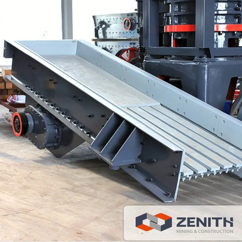  Zenith Профессиональный 600 т/ч горный камень вибрирующий питатель для