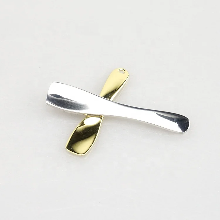 Luxury Eye Cream Scoop Plastic Stainless Steel Cosmetic Face Mask Spatula Spoon, Eye Cream Spatula Spoon Cosmetic For Cream