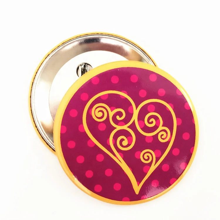 Many sizes colorful printing custom metal pin badge