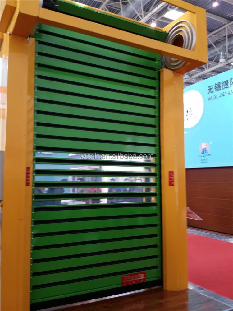 Hard Fast Rolling up Door/ high speed door/ High Speed Aluminum Foam spiral Door