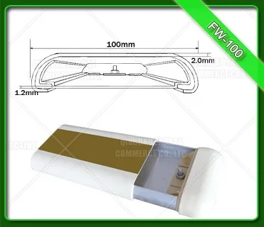 Plastic / PVC Hospital Wall Guard with continous impact bumper
