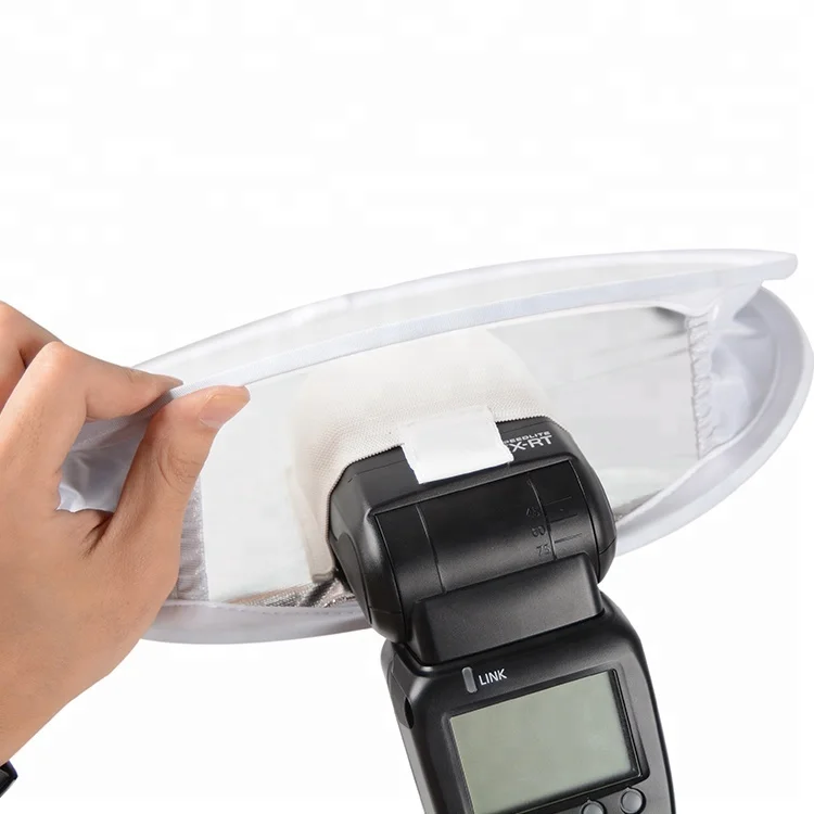 
Photography studio cloth flash flat trichromatic DSLR camera round softbox for shooting 