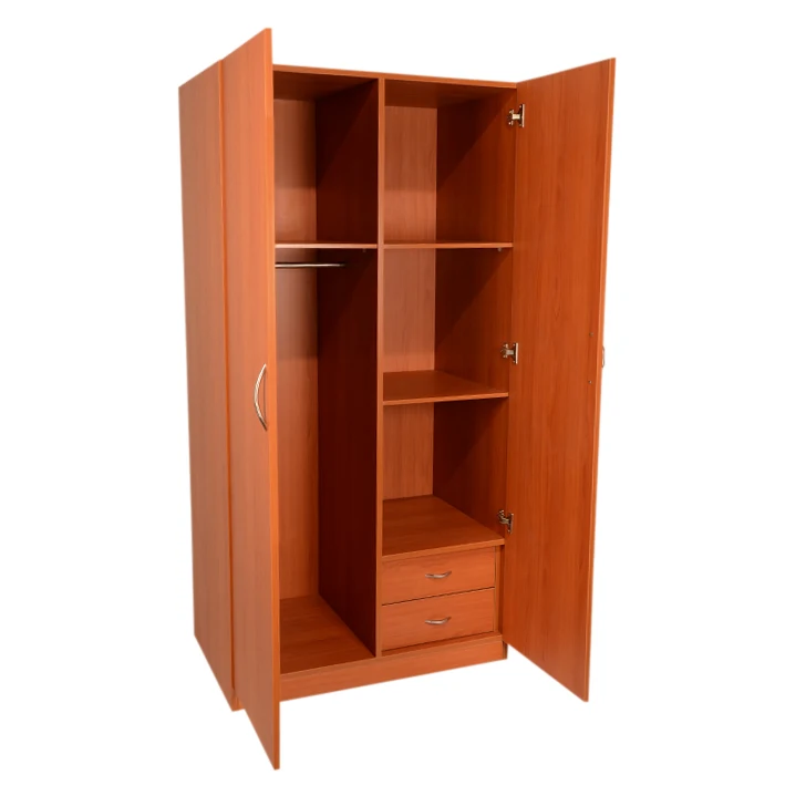 Wooden laminated new fashion space save clothes hanger wardrobe in Dubai