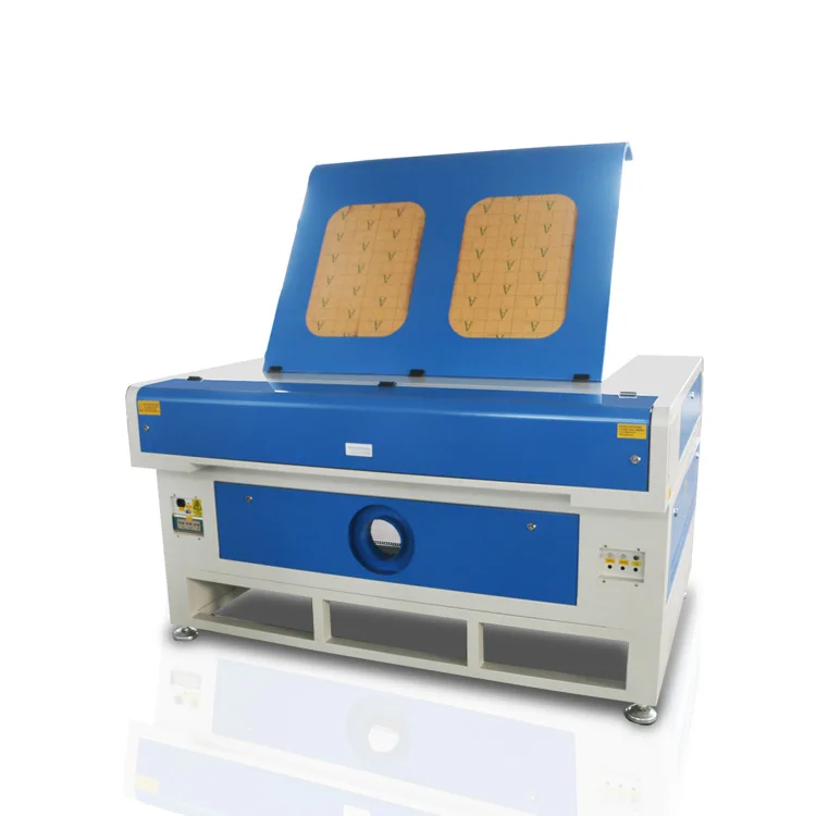Free mirrors and lens 1390 Leather Cut Laser Machine On Sale belt ball screw up down dual heads