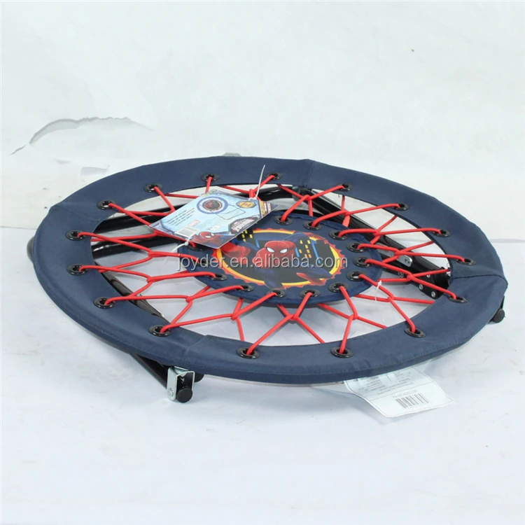 Folding Round Elastic Bungee Chair Picnic Camping Beach Kids Fishing Chair Metal Outdoor Furniture Aluminum Opp Bag