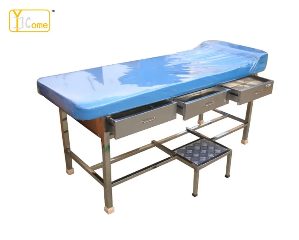 powder coated steel frame examination table with nice price