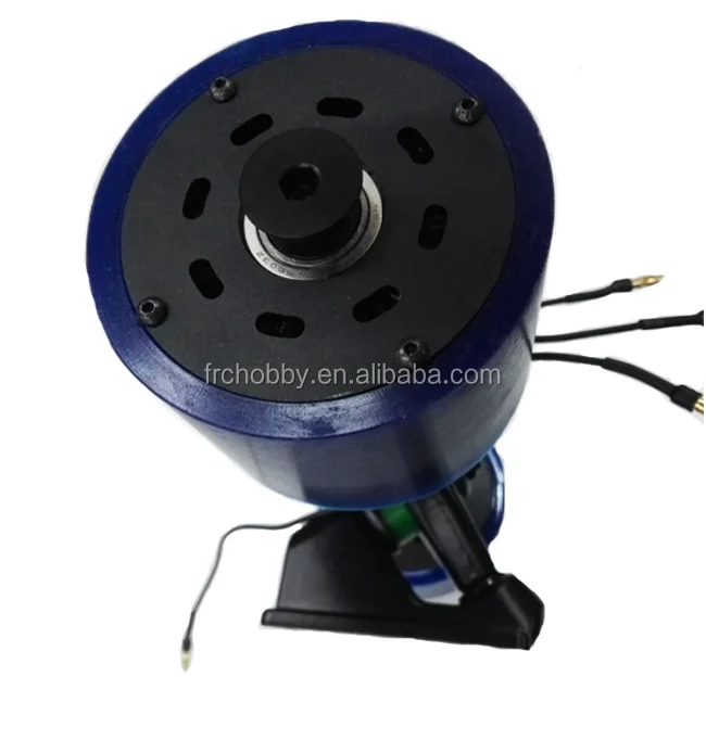 One set MP83mm hub motor with vesc sina wave controller and 2.4g wireless remote controller for electric skateboard