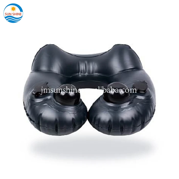 Gold supplier inflatable neck pillow for travel U shape neck pillow inflatable  neck pillow