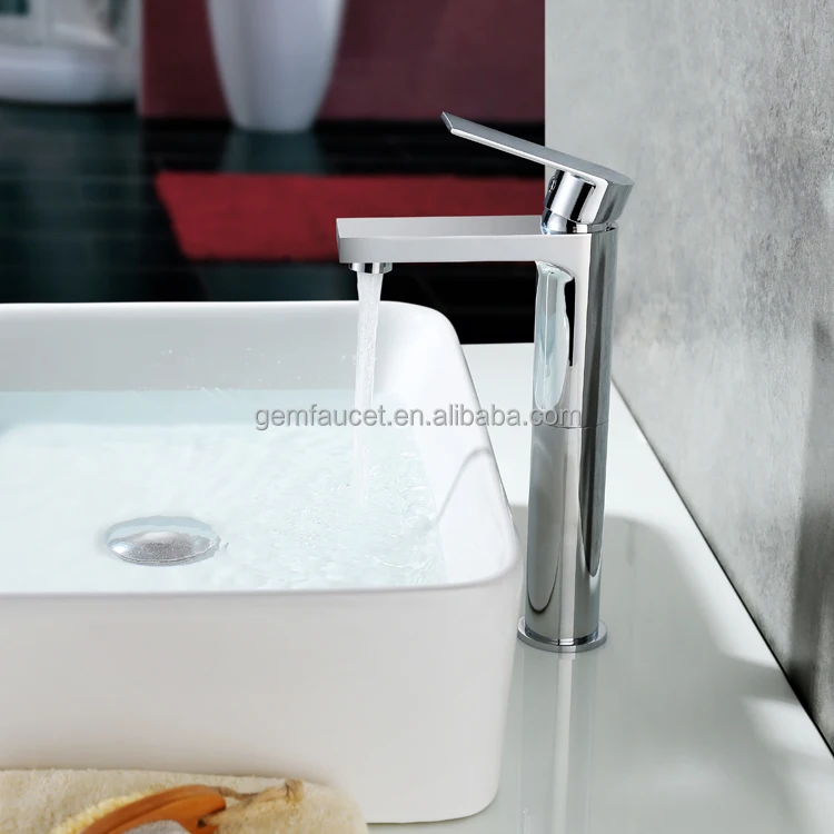 Single lever new design brass washbasin faucet for bowl sinks