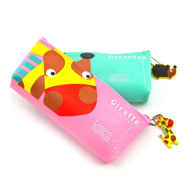 Silica Gel Pencil Student box Cute Pencil case