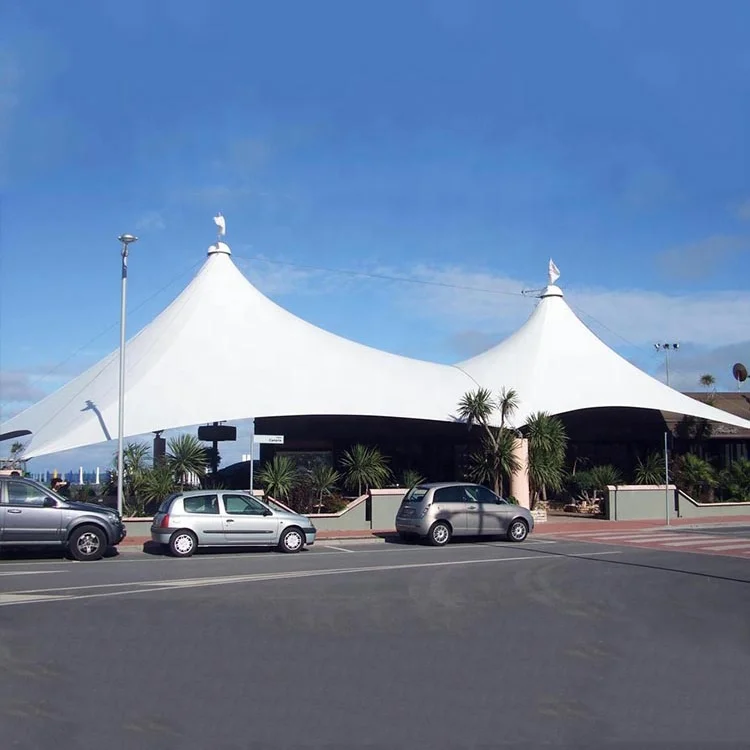 Customized White Architecture Tensile Membrane Building Structure Tent