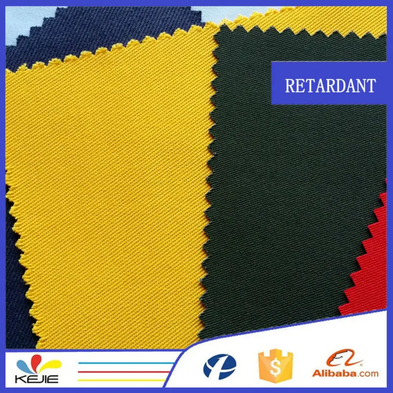Xinxiang kejie 100 cotton fabric wholesale Fire Retardant Cotton Twill Fabric