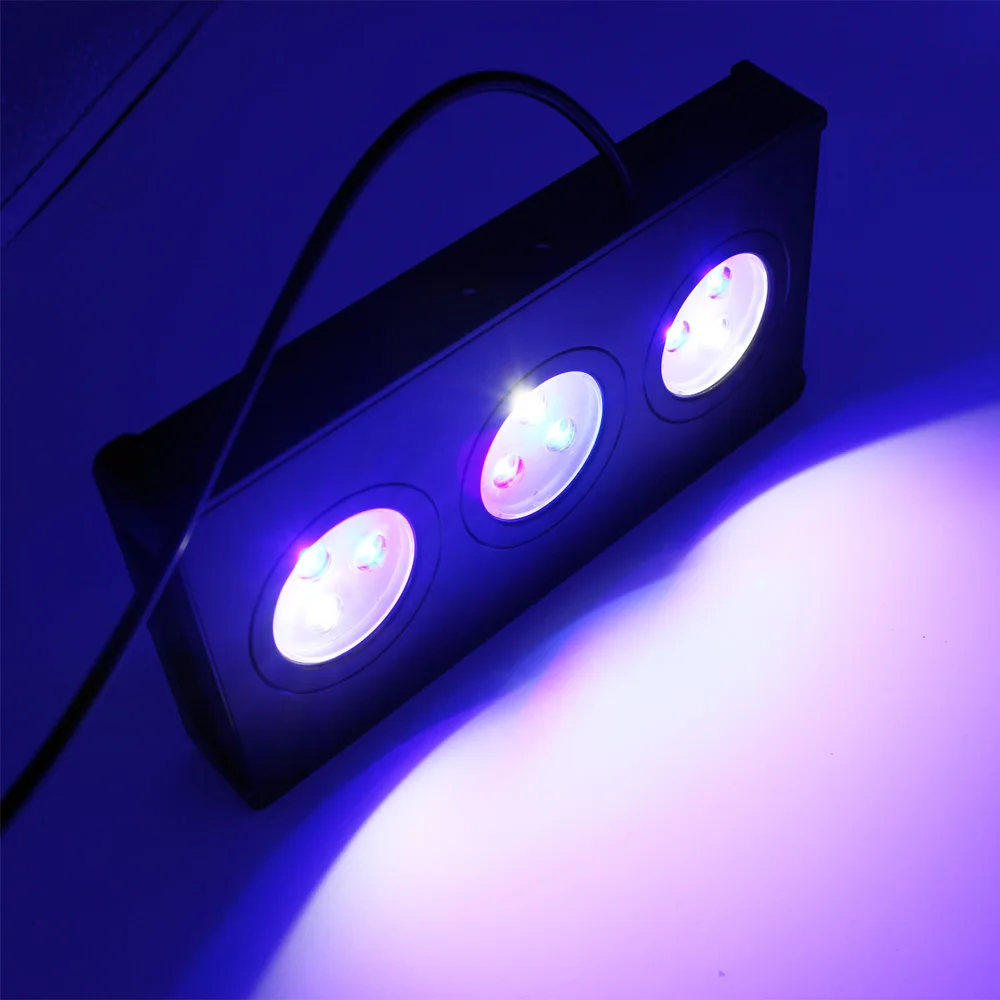 Good quality WIFI control 6 channel programmable A029 36w coral reef used marine led aquarium lighting