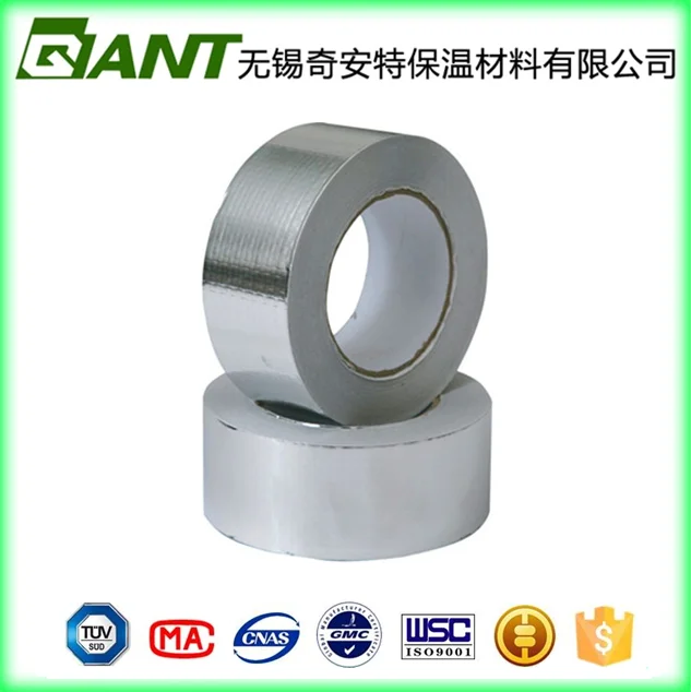 New design heat resistant aluminum foil tape with great price and non-flammable aluminum foil tape