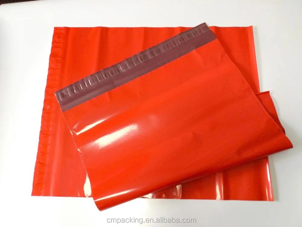 Custom courier plastic bags for packing T-shirt