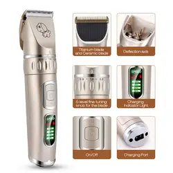 Wholesale Battery Pet Grooming Hair Clipper For Dogs