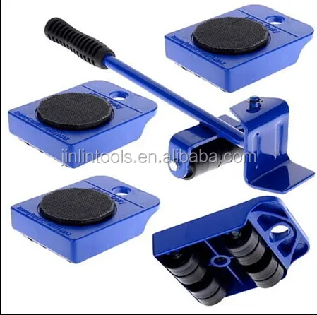 
Lift & Move Furniture Heavy Item Lifting Jack House Shifting Wheel Trolley Jack 