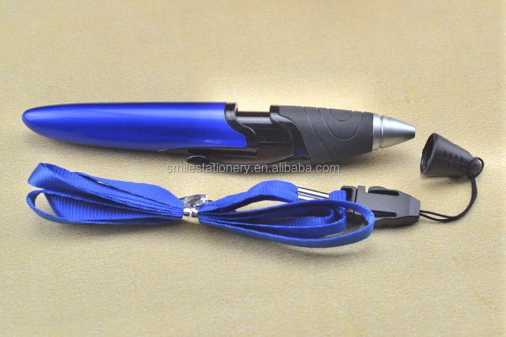 Lovely Designed Hang rope Plastic Ball Pen For Promotion