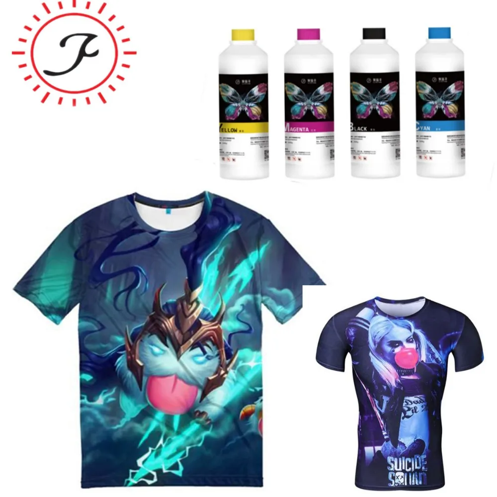 
1000ml CYMK sublimation ink JUHUIFENG new products permeate ink similar directly printing 