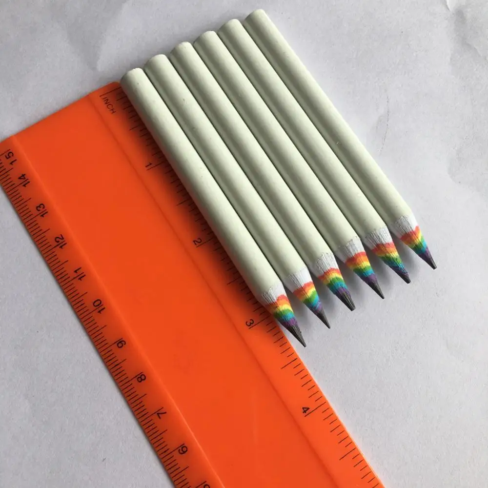 Cheap papieren HB pencil,Eco-friendly paper wapped pencil for promotional