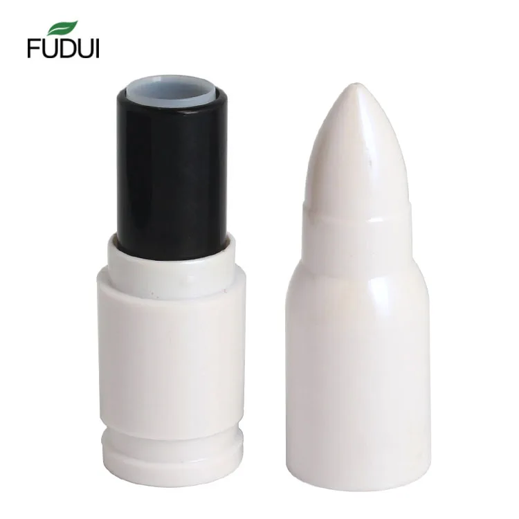 
FUDUI factory round rubber hot cakes overgild glossy Fourze high-class matte High quality now custom bullet empty lipstick tube 