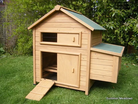 Firm and Strong Wooden Chicken Cage