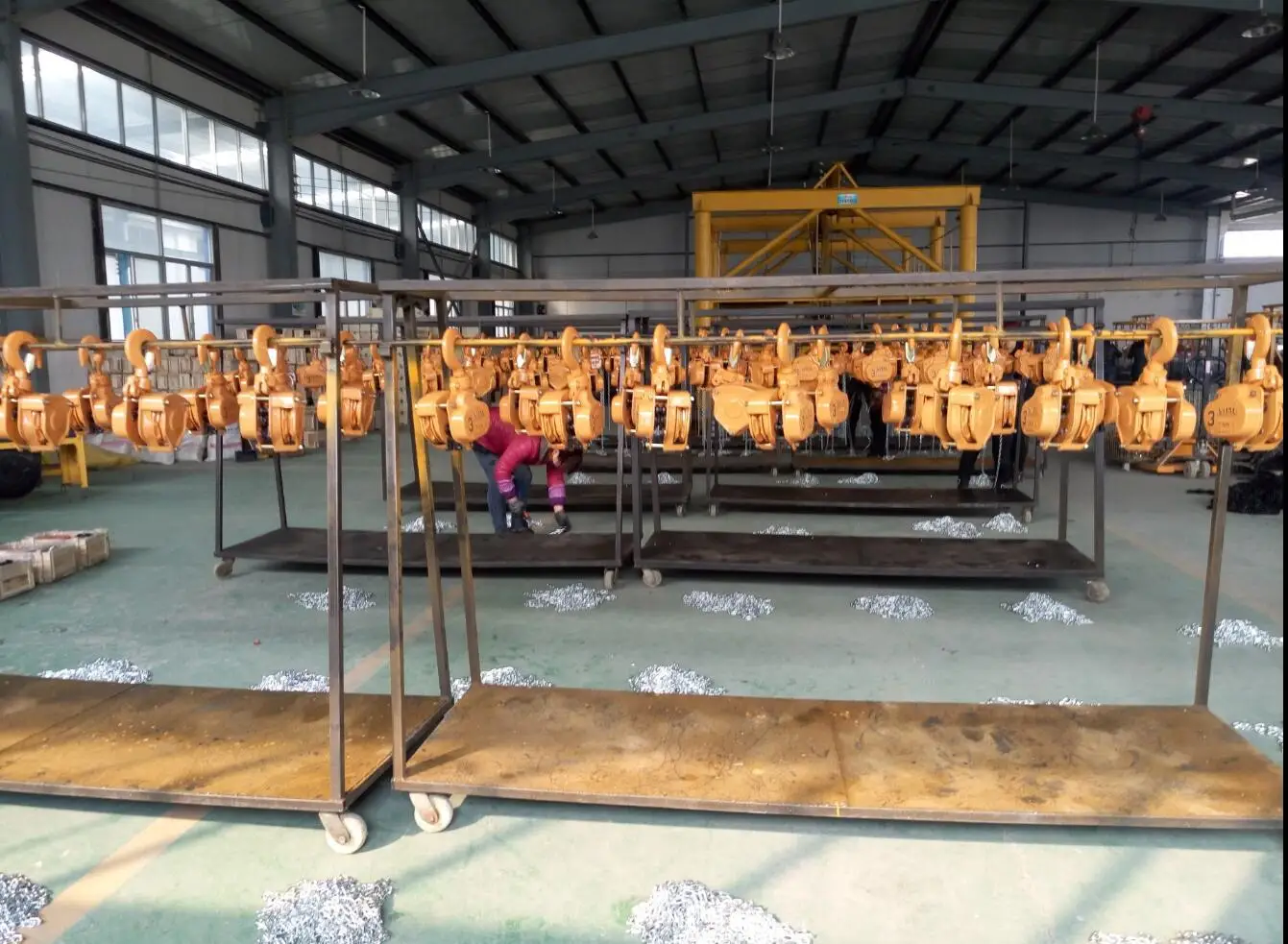 3 тонна Электрическая цепная таль установлена на I-beam