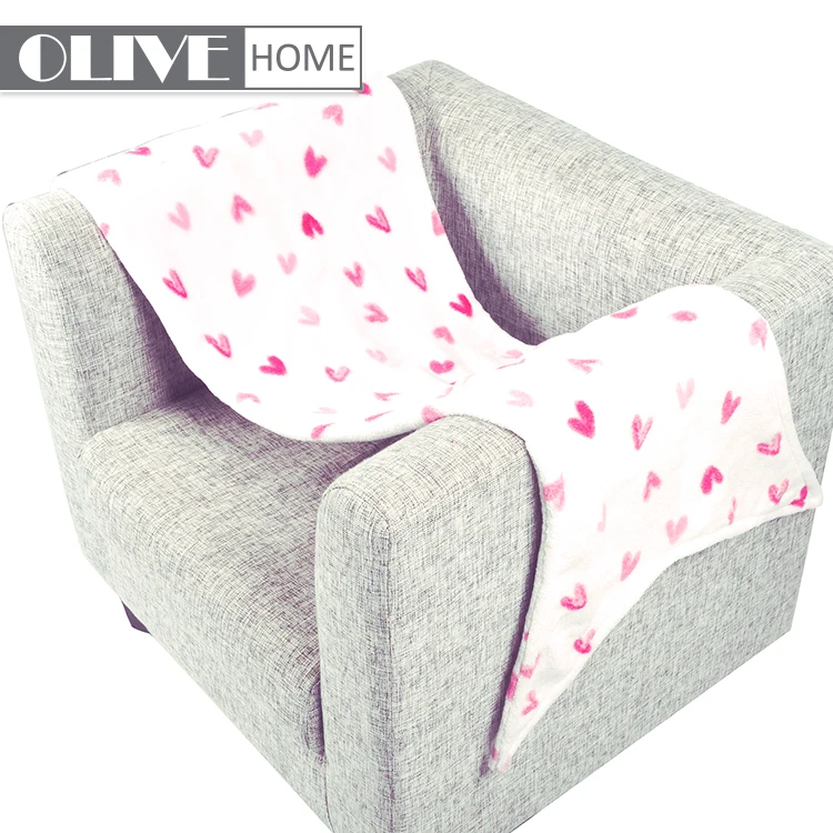 
Super soft design polyester wearable children printed love heart wholesale flannel baby mermaid tail blankets 