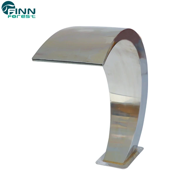 Fashionable Stainless Steel Decoration Home Waterfall For Swimming Pool