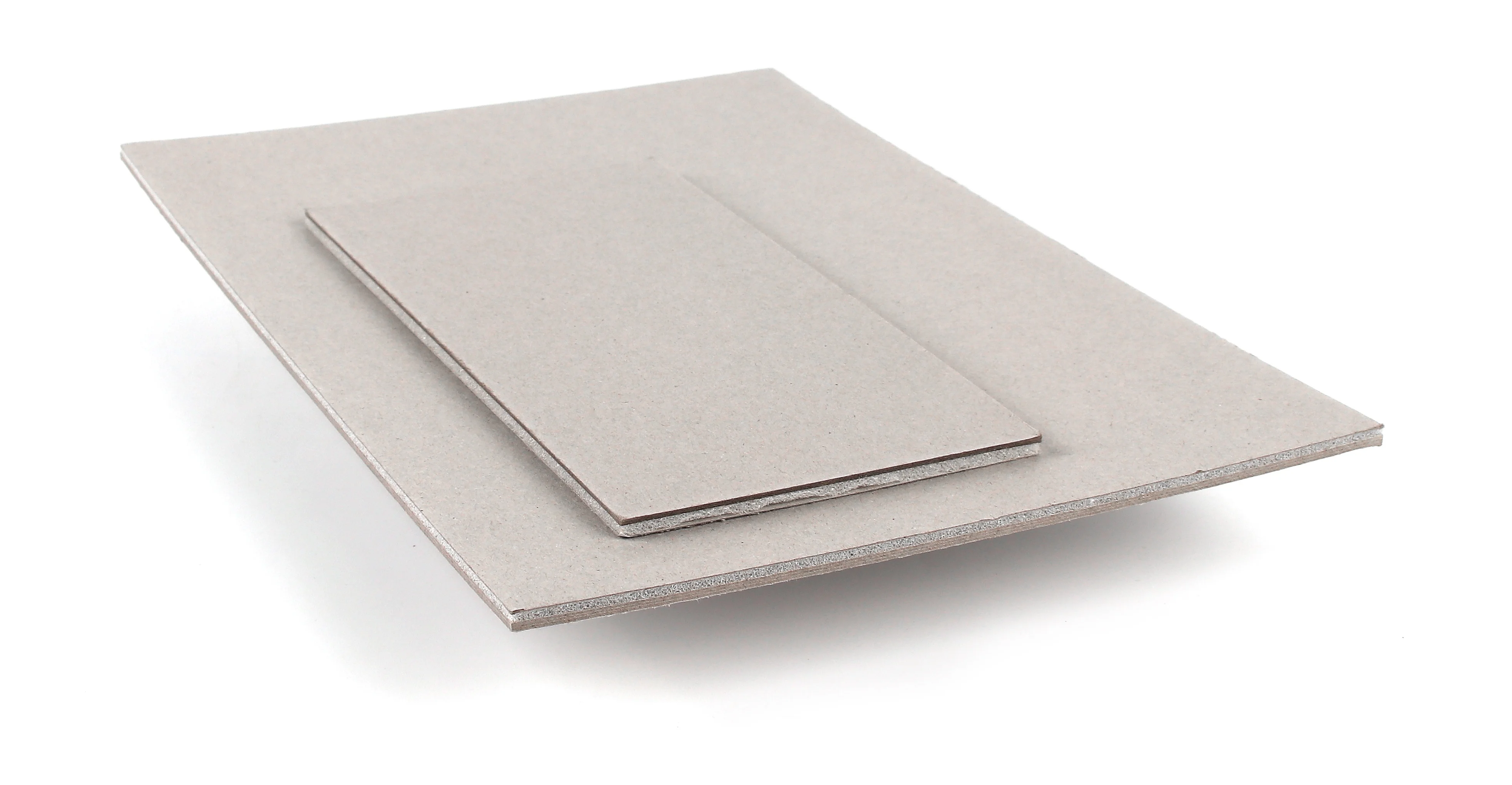 Recycled Laminated Chipboard Paper Grey Board with Sponge