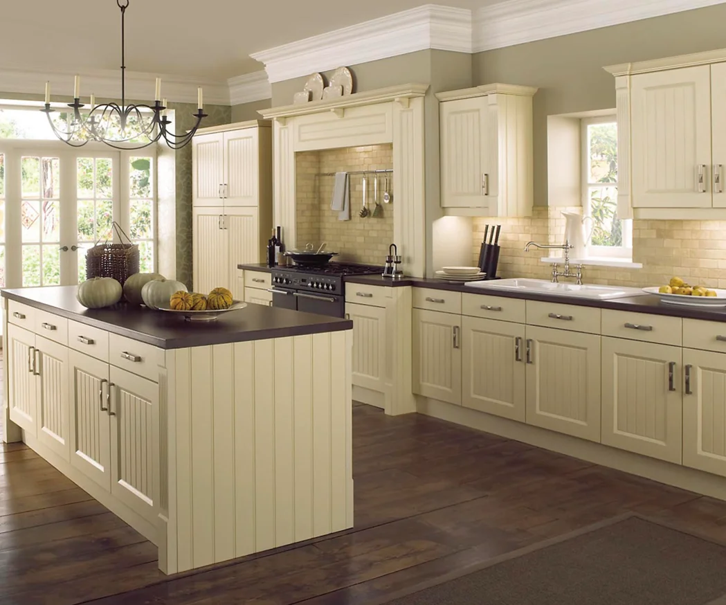 Modern solid wood kitchen doors kitchen cabinet american