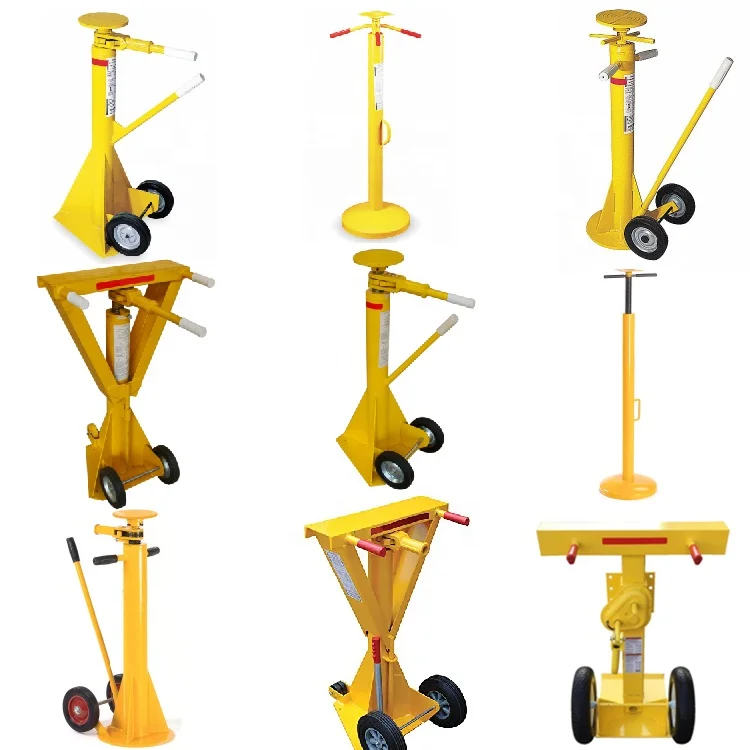 TSJ009 New Design Trailer Stabilizer Jack, Capacity 10,000lb. 41~55in. Service Range/Hand Crank Trailer Jack Stand