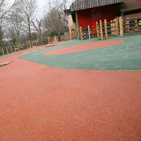 China supply color asphalt suitable for park and landscape color road