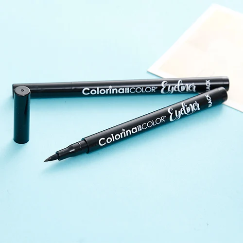OEM Private Logo Label Wholesale Makeup Cosmetic Waterproof Liquid Natural Black Halal Vagan Eyeliner Pencil 36 hour eye liner