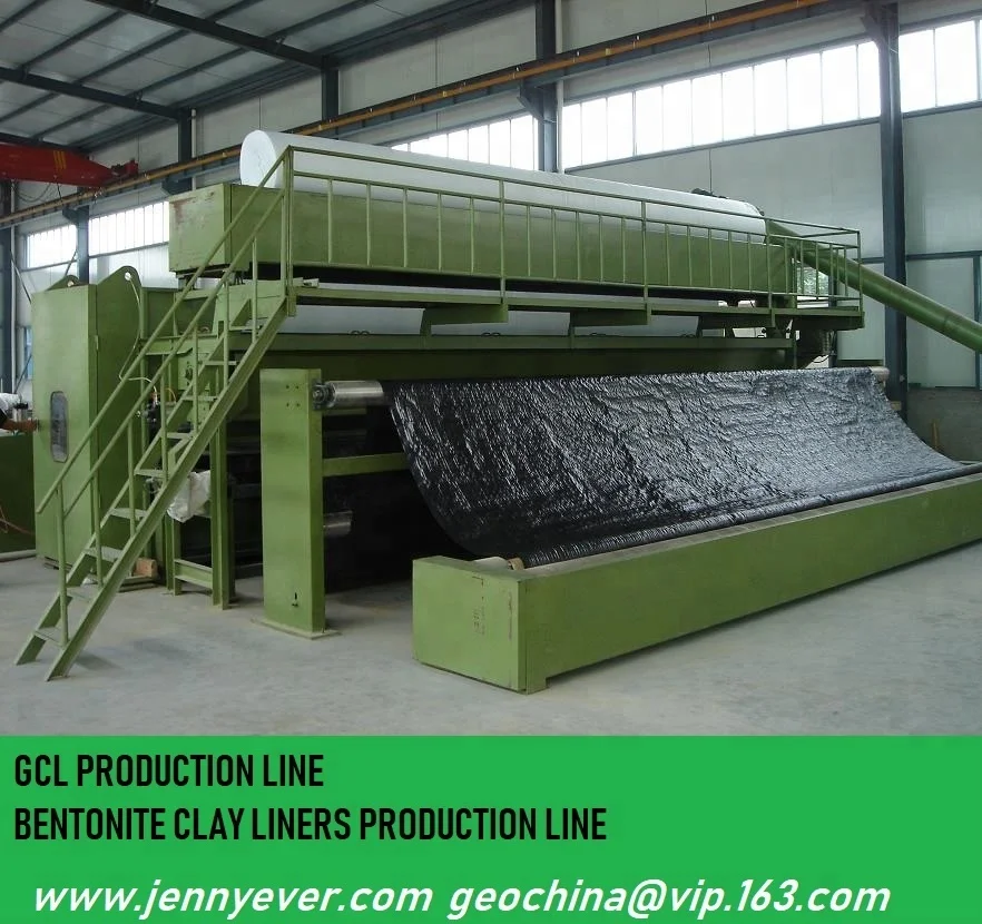 
GCLs Machinery bentonite clay liners production line composite GCLs machine 